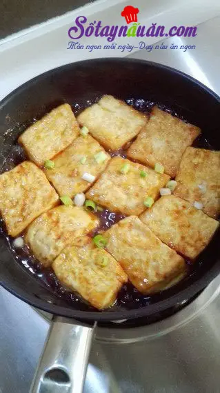 B&iacute; quyết l&agrave;m đậu phụ om trứng ngon m&ecirc; ly 4