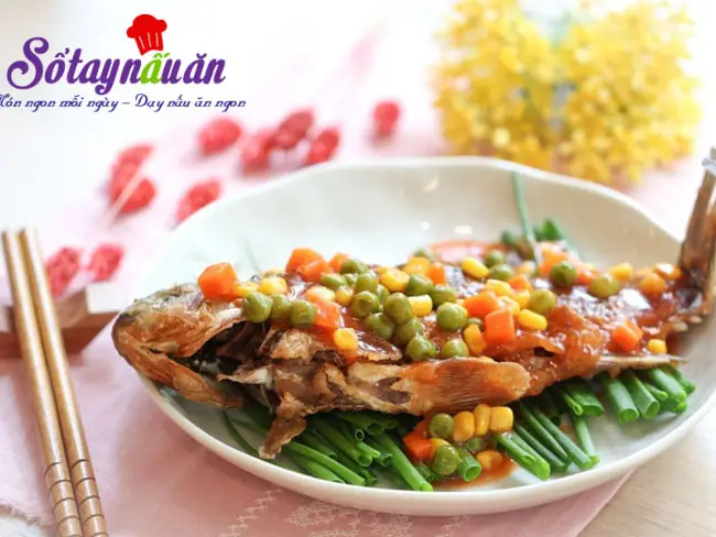 C&aacute; sốt đậm đ&agrave; m&acirc;m cơm cuối tuần kết quả