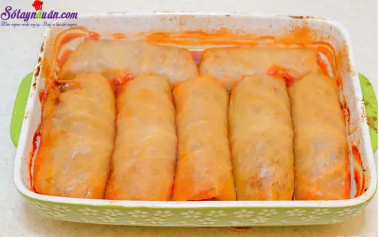 bắp cải cuộn thịt 13