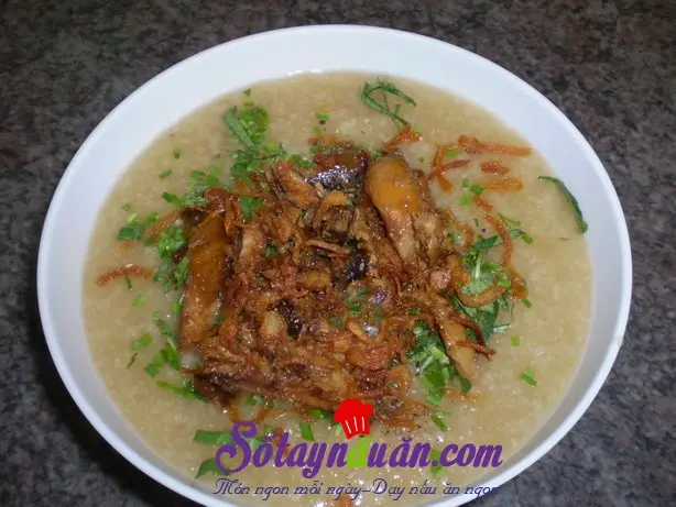 ch&aacute;o lươn thơm ngon bổ dưỡng