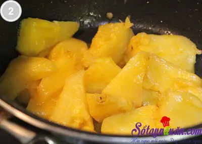 Chua chua mề g&agrave; x&agrave;o dứa 2