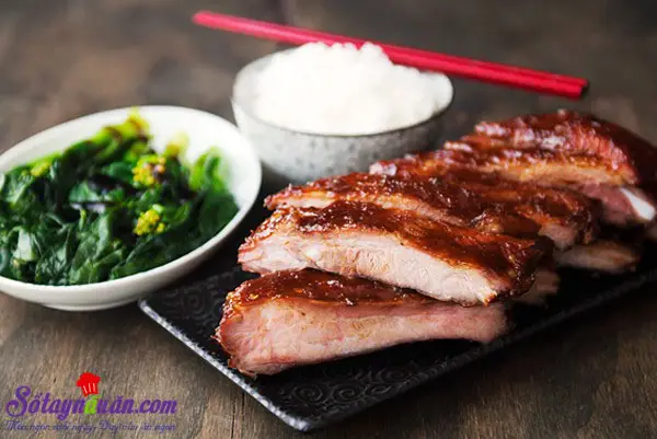 C&ocirc;ng thức cho m&oacute;n sườn nướng ướp nước t&aacute;o ngon m&ecirc; mẩn kết quả