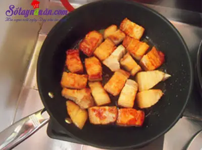 C&ocirc;ng thức cho m&oacute;n thịt kho củ năng đậm đ&agrave; đưa cơm kết quả