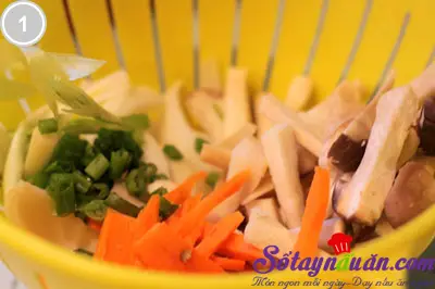 Đổi vị mực x&agrave;o nấm 1