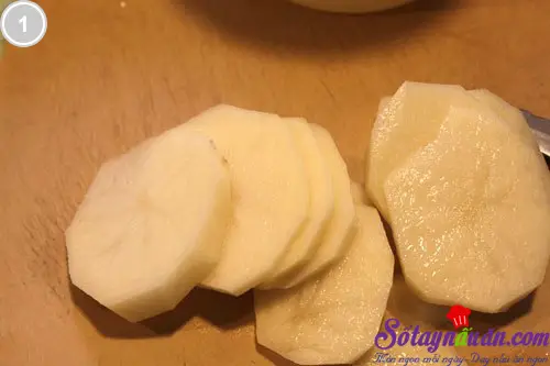 Đổi vị trứng r&aacute;n khoai t&acirc;y 1