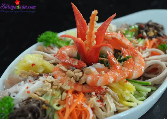 c&aacute;ch l&agrave;m gỏi thập cẩm 6