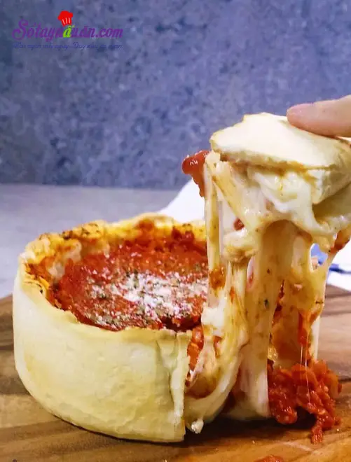 C&aacute;ch l&agrave;m pizza 11