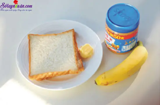 b&aacute;nh m&igrave; kẹp chuối chi&ecirc;n (b&aacute;nh m&igrave; sandwich chuối) 1