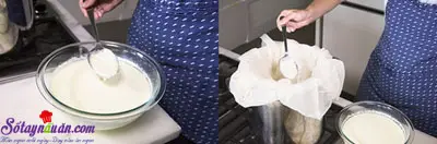 Hướng dẫn l&agrave;m ph&ocirc; mai Ricotta bằng l&ograve; vi s&oacute;ng cực dễ 8