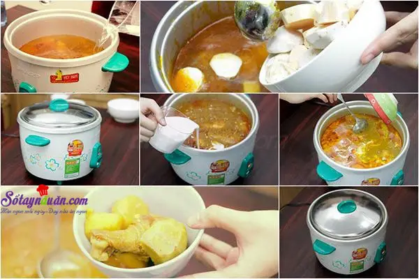 Kinh nghiệm nấu c&agrave; ri cay thơm ngon đậm đ&agrave; đưa cơm 4