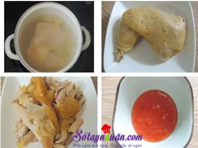 Nộm g&agrave; chua ngọt - thực đơn giảm c&acirc;n 1
