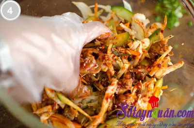 Nộm ốc lạ miệng 4