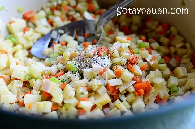 Cach nau sup khoai tay ngon, cach nau soup khoai tay ngon, mon ngon, nau an ngon, So Tay Nau An