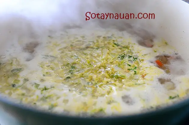 Cach nau sup khoai tay ngon, cach nau soup khoai tay ngon, mon ngon, nau an ngon, So Tay Nau An