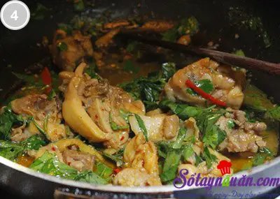 Thơm lừng g&agrave; x&agrave;o h&uacute;ng quế 4