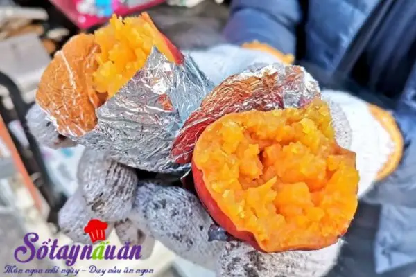 Hướng dẫn cách làm khoai lang nướng Nhật Bản thơm ngon