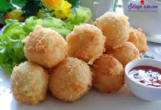 Làm Khoai Tây Bọc Rau Củ Chiên Giòn Ngon Khó Cưỡng