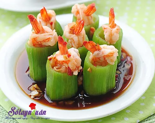 Hướng dẫn cách làm tôm hấp mướp – Món ăn lạ mà ngon
